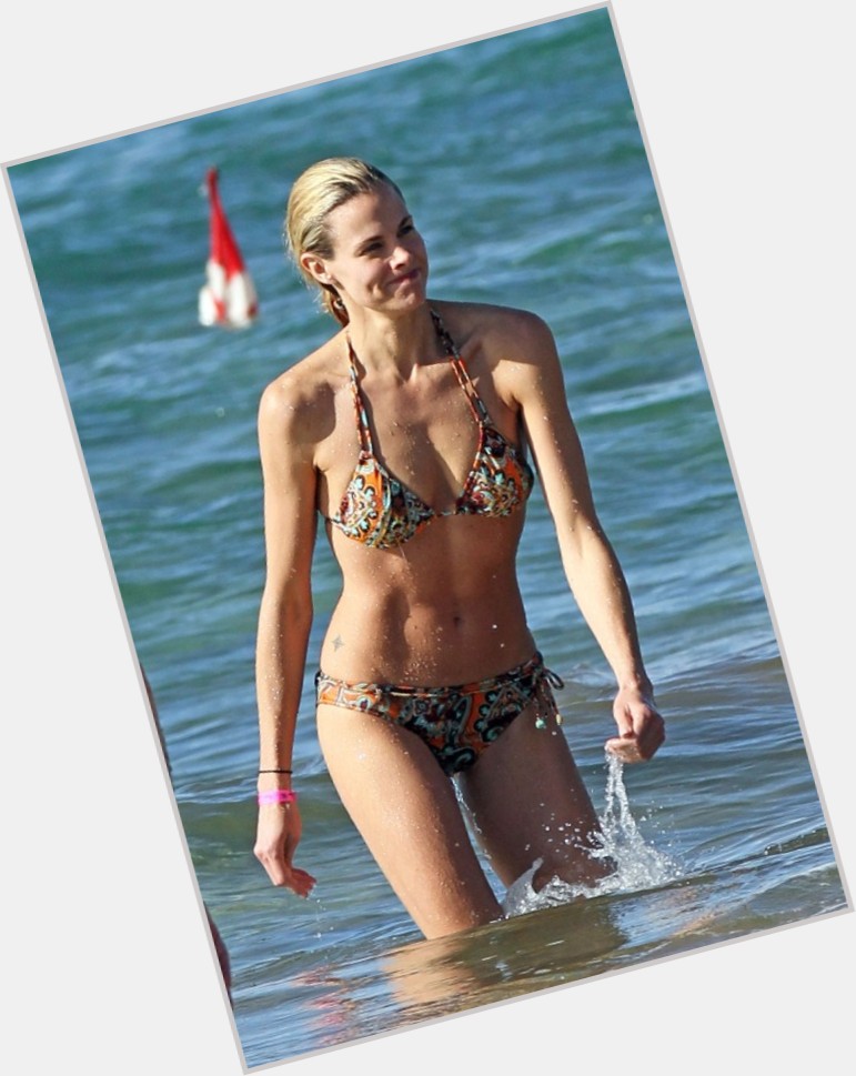 Brooke Burns shirtless bikini