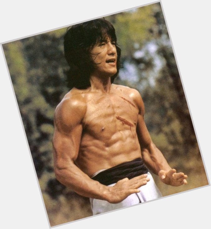 Jackie Chan shirtless bikini