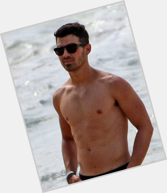 Joe Jonas shirtless bikini