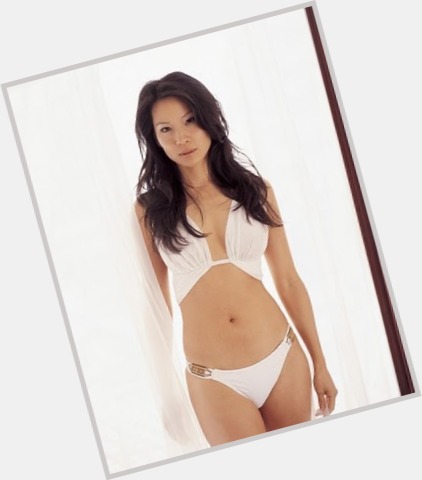 Lucy Liu shirtless bikini