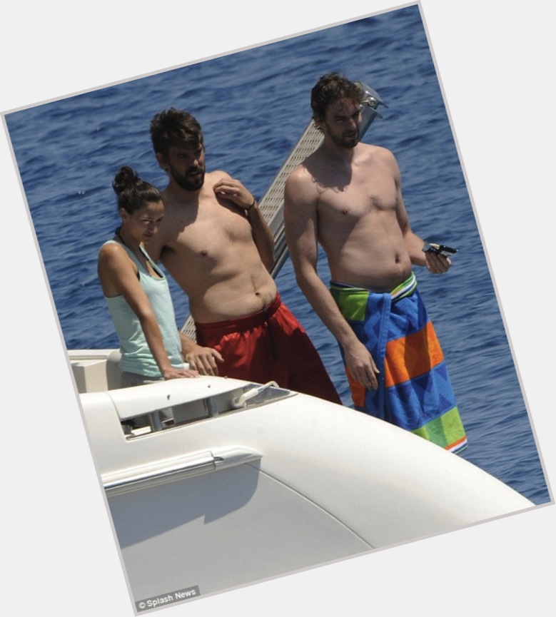 Pau Gasol shirtless bikini