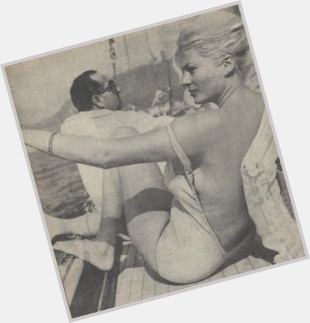 Anita Ekberg shirtless bikini