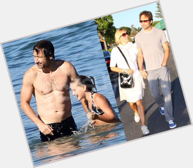 David Duchovny shirtless bikini