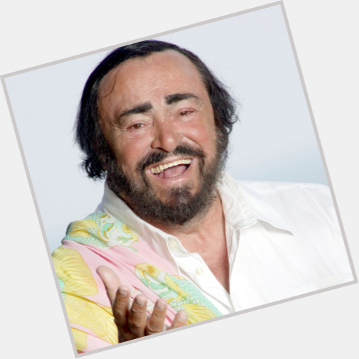 Luciano Pavarotti shirtless bikini
