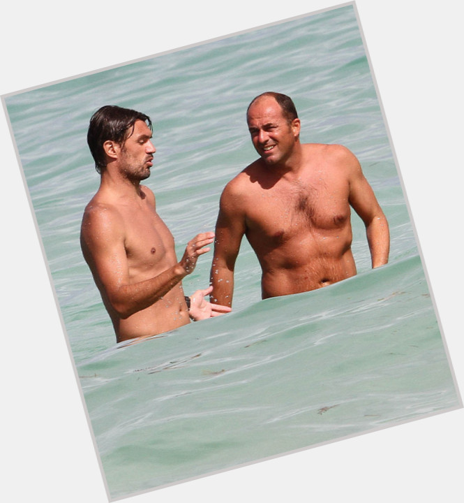 Paolo Maldini shirtless bikini