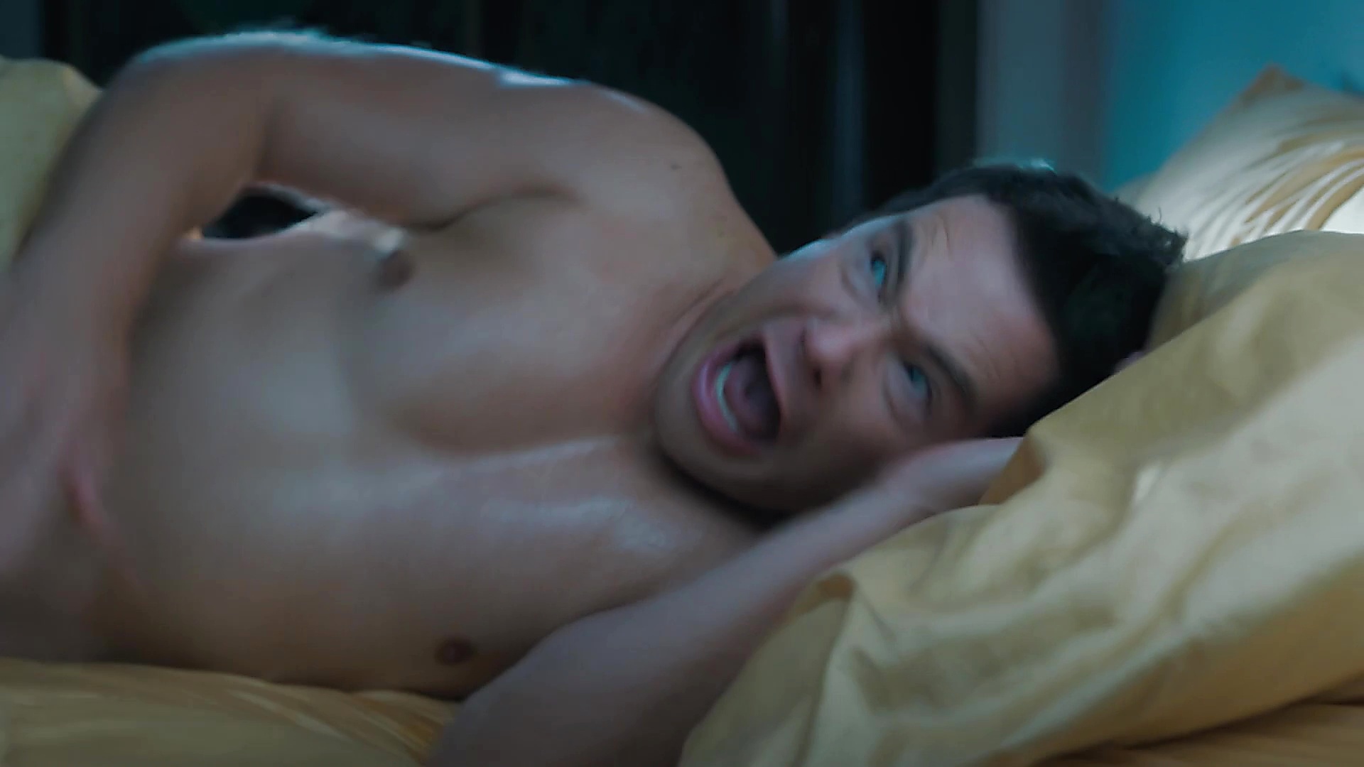 Adam Devine sexy shirtless scene April 22, 2025, 12am