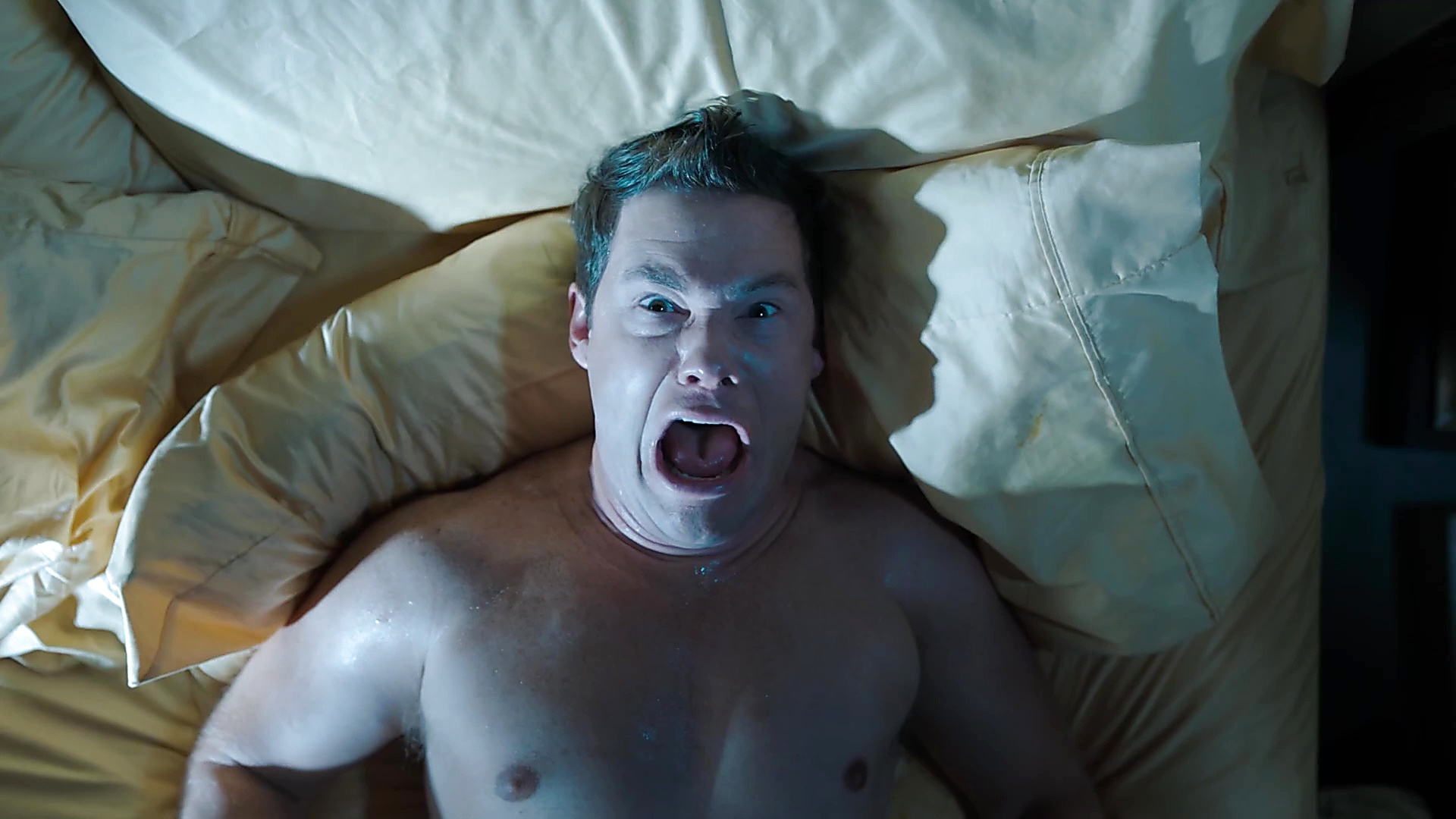 Adam Devine sexy shirtless scene April 22, 2025, 12am