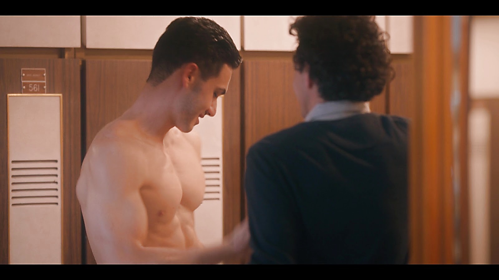 Alejandro Speitzer sexy shirtless scene November 18, 2019, 1pm