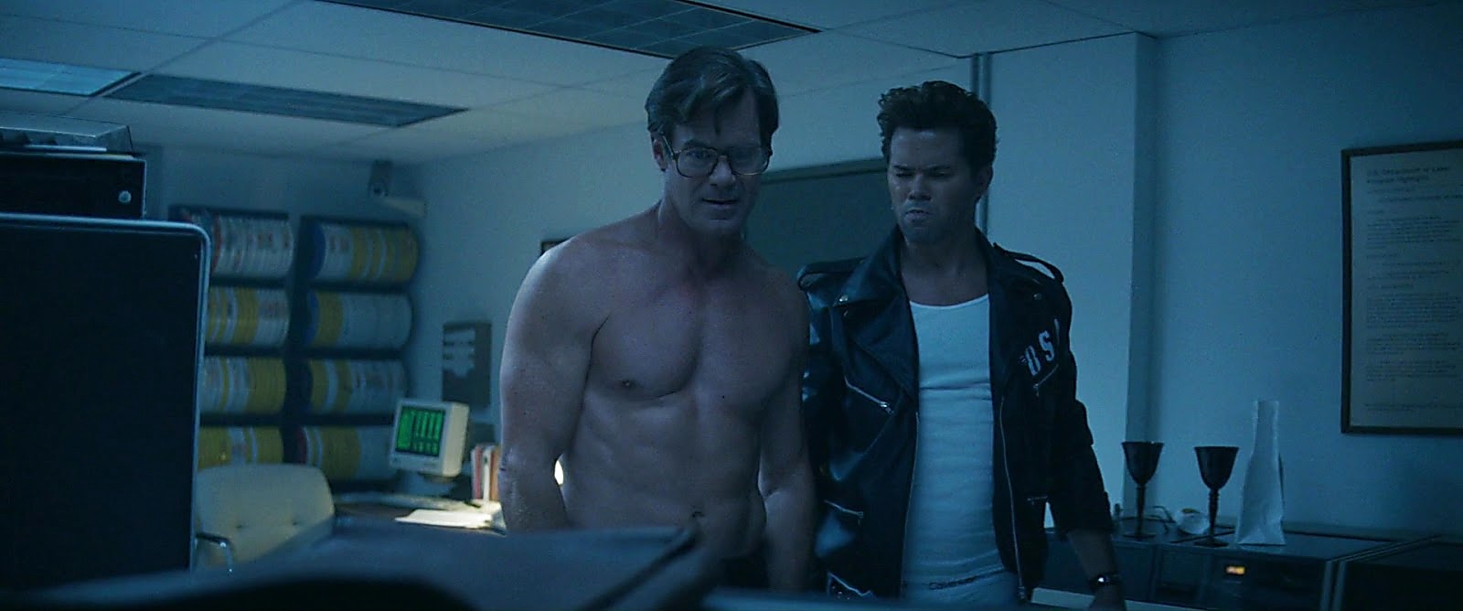 Andrew Rannells sexy shirtless scene June 28, 2020, 3pm