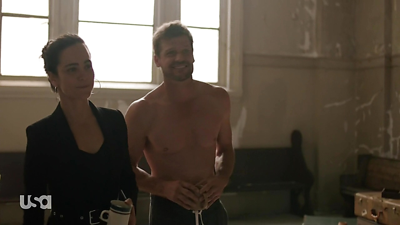 Bailey Chase sexy shirtless scene June 28, 2019, 3pm