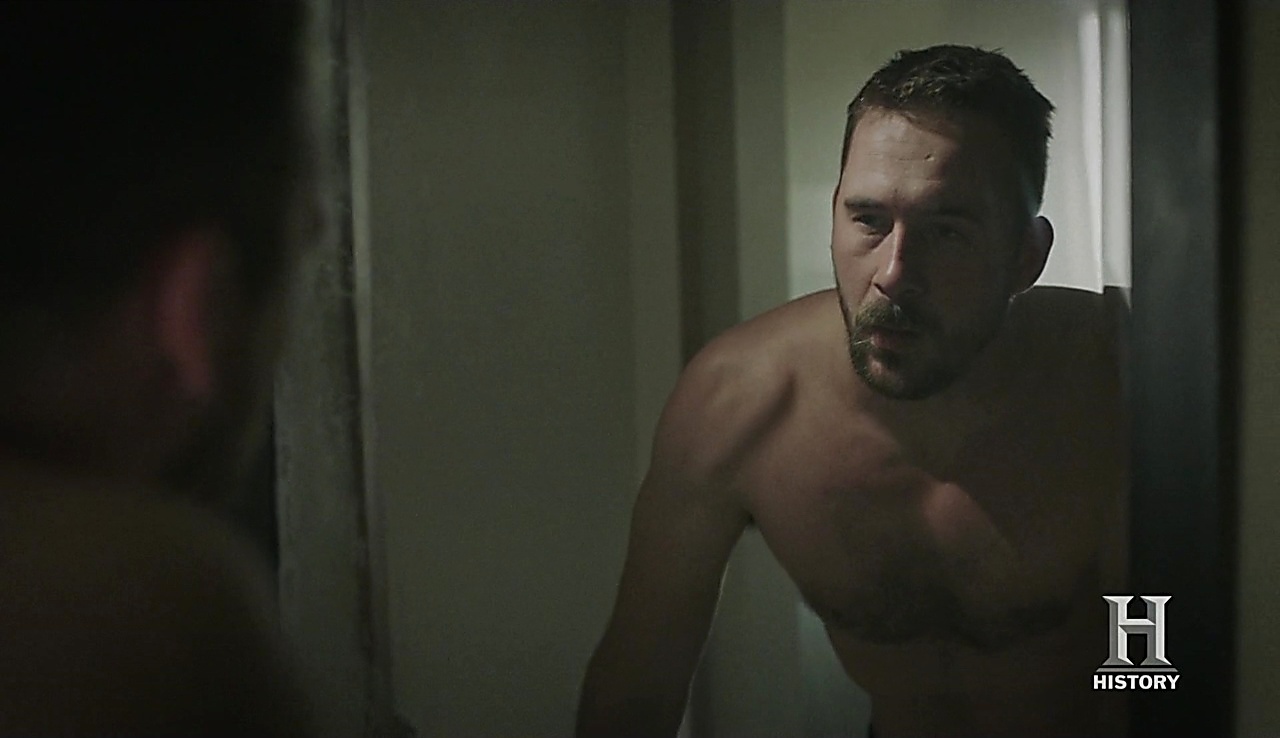 Barry Sloane sexy shirtless scene August 2, 2018, 12pm