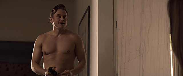 Billy Magnussen sexy shirtless scene April 1, 2021, 4am
