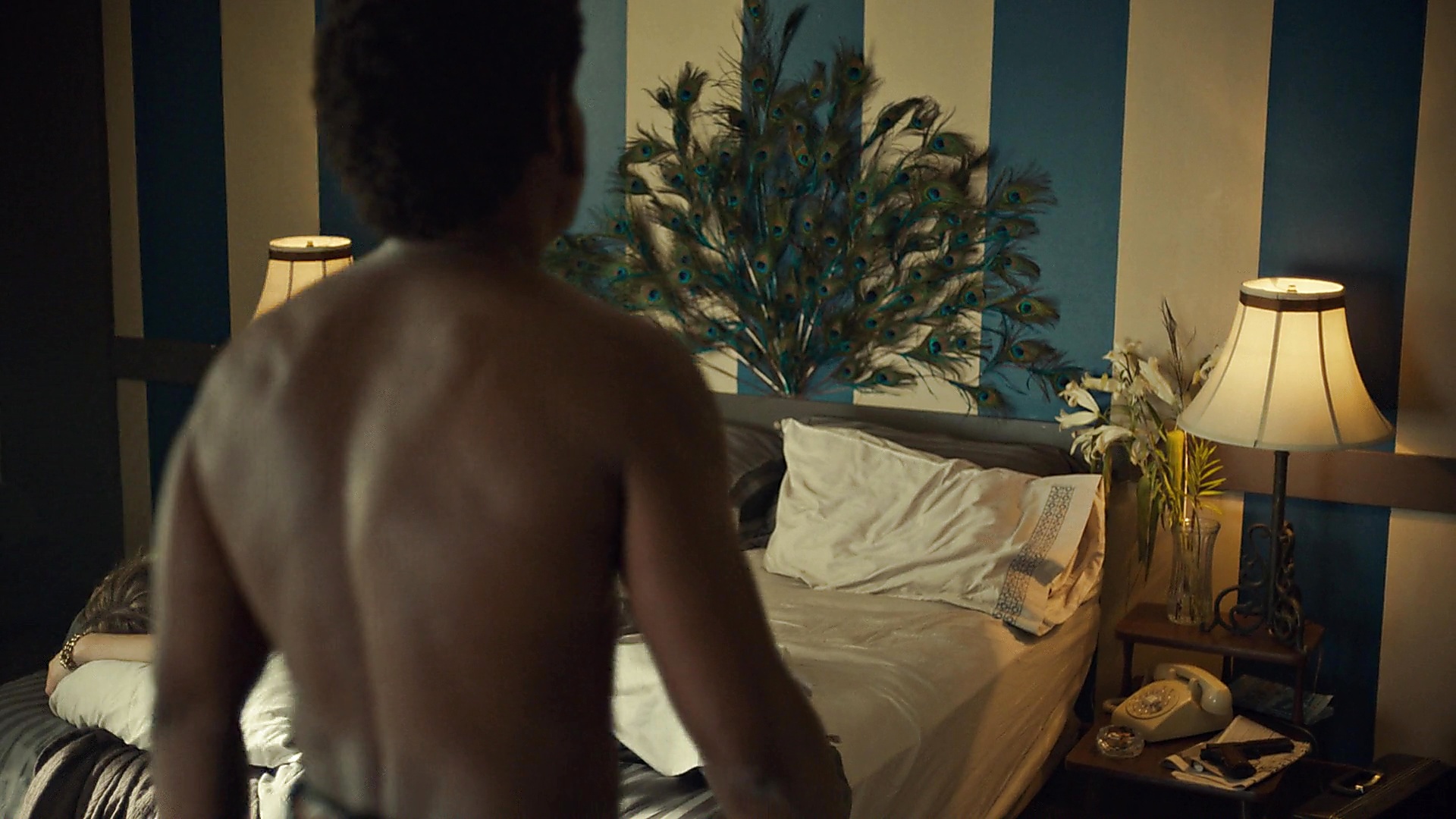 Bokeem Woodbine sexy shirtless scene March 23, 2025, 12am