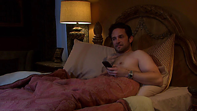 Brandon Barash sexy shirtless scene February 25, 2021, 5am