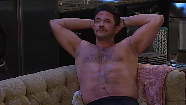 Brandon Barash sexy shirtless scene February 4, 2024, 8am