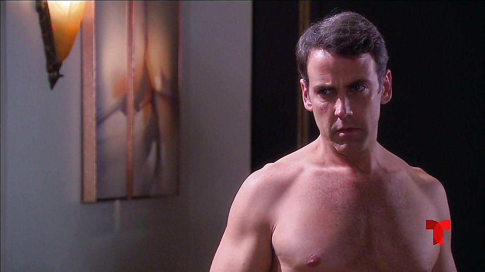 Carlos Ponce sexy shirtless scene July 2, 2020, 5am