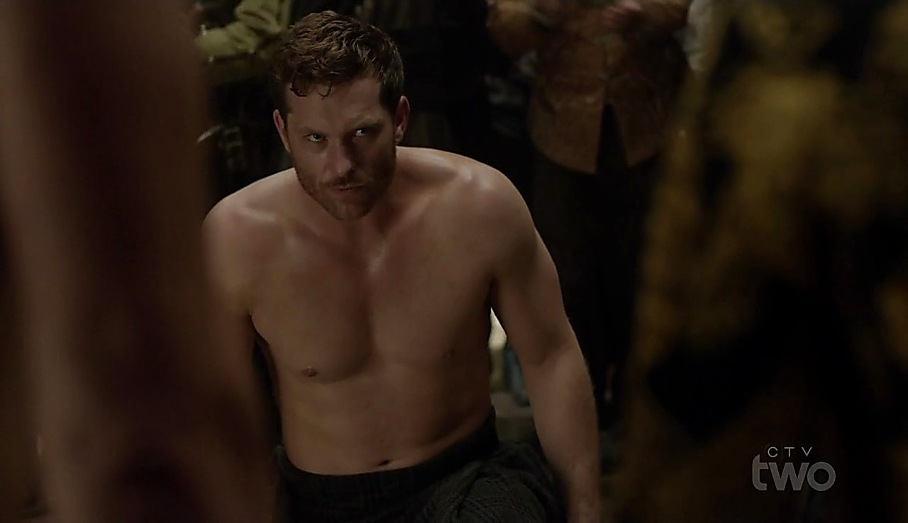 Chad Connell sexy shirtless scene March 17, 2017, 1pm