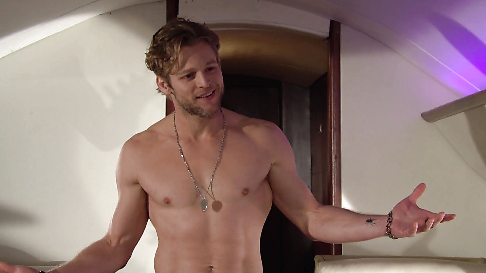 Chase Coleman sexy shirtless scene April 4, 2020, 12pm