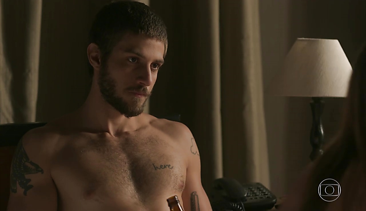 Chay Suede sexy shirtless scene June 13, 2018, 12pm