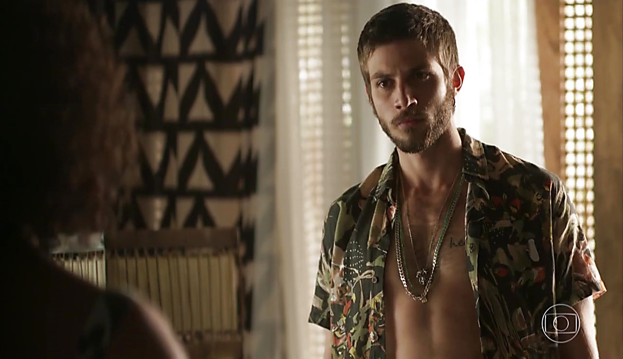 Chay Suede sexy shirtless scene June 24, 2018, 1pm