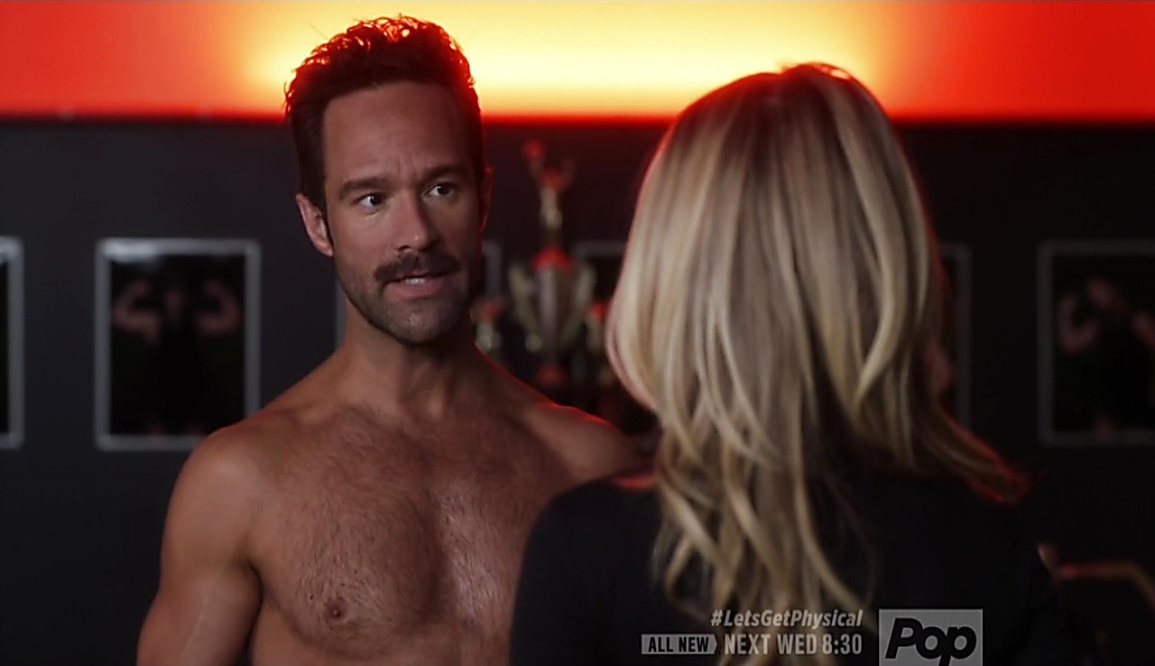 Chris Diamantopoulos sexy shirtless scene March 3, 2018, 11am