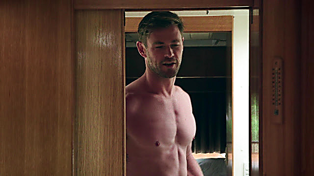 Chris Hemsworth sexy shirtless scene November 16, 2022, 5am