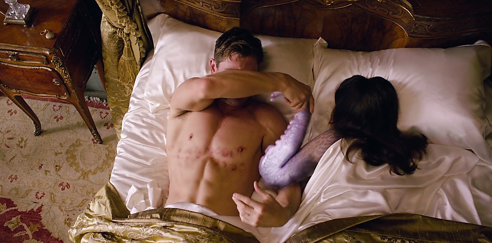 Chris Hemsworth sexy shirtless scene August 24, 2019, 6am