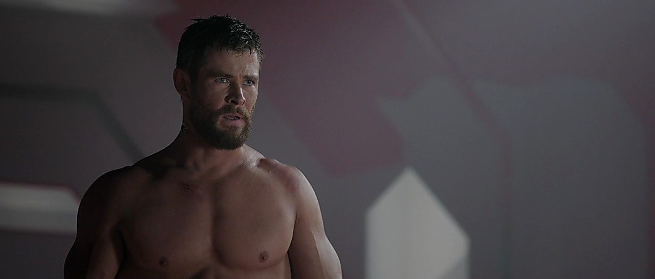 Chris Hemsworth sexy shirtless scene January 21, 2018, 6am