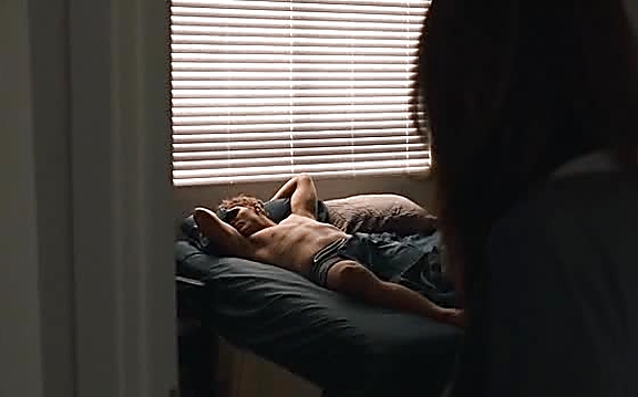 Chris Zylka sexy shirtless scene September 1, 2014, 1pm