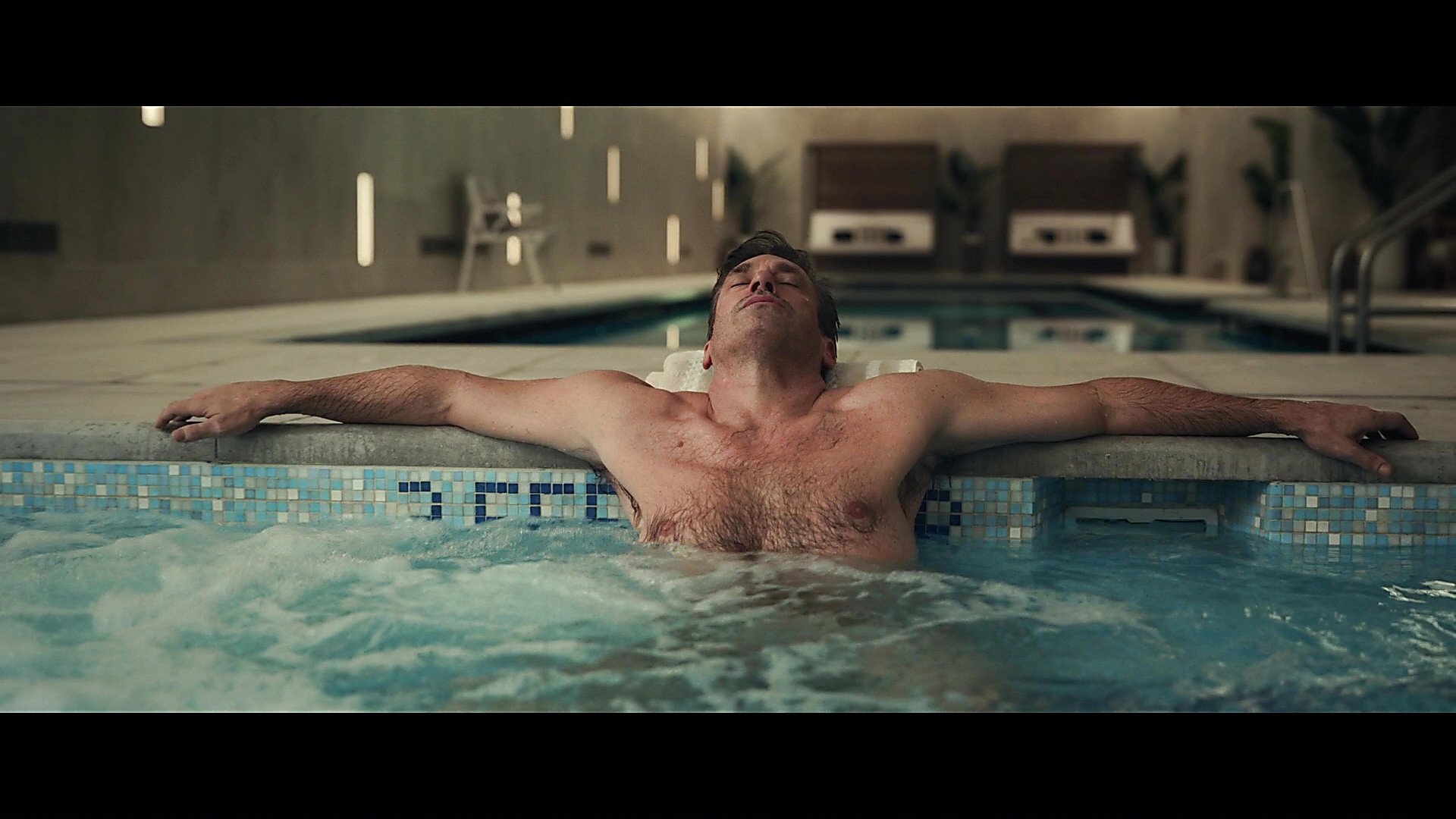 Corbin Bernsen sexy shirtless scene April 16, 2025, 8am