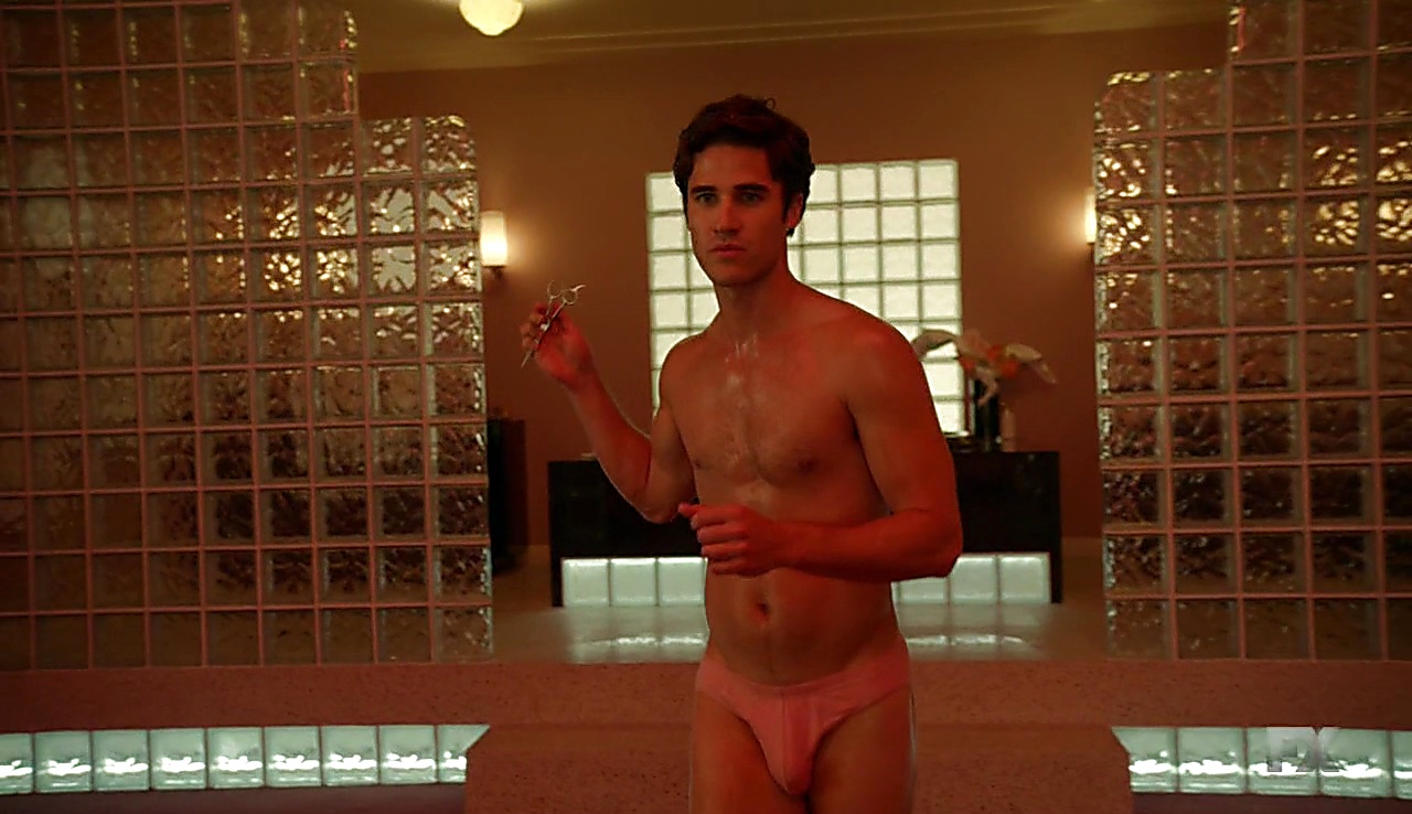 Darren Criss sexy shirtless scene January 25, 2018, 1pm