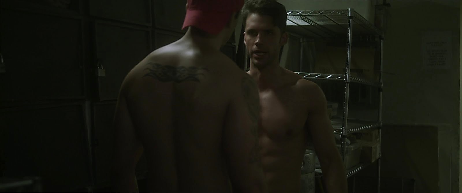 David A Gregory sexy shirtless scene July 16, 2018, 1pm