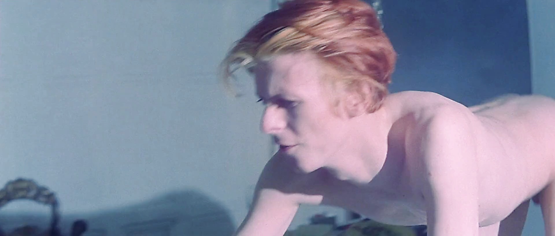 David Bowie sexy shirtless scene April 13, 2025, 4pm