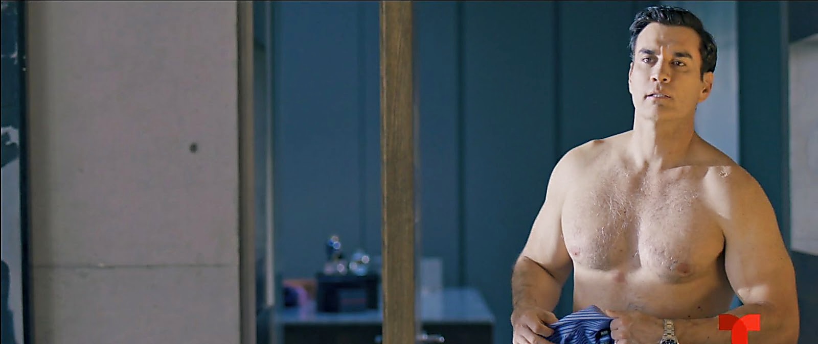 David Zepeda sexy shirtless scene March 14, 2020, 9am