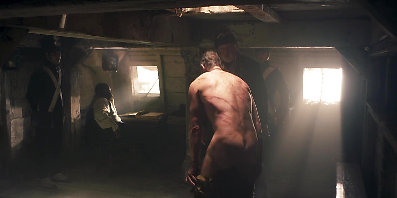 Dominic West sexy shirtless scene December 31, 2018, 11am