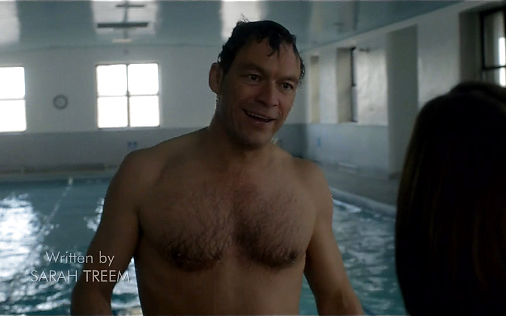 Dominic West sexy shirtless scene January 3, 2015, 3pm