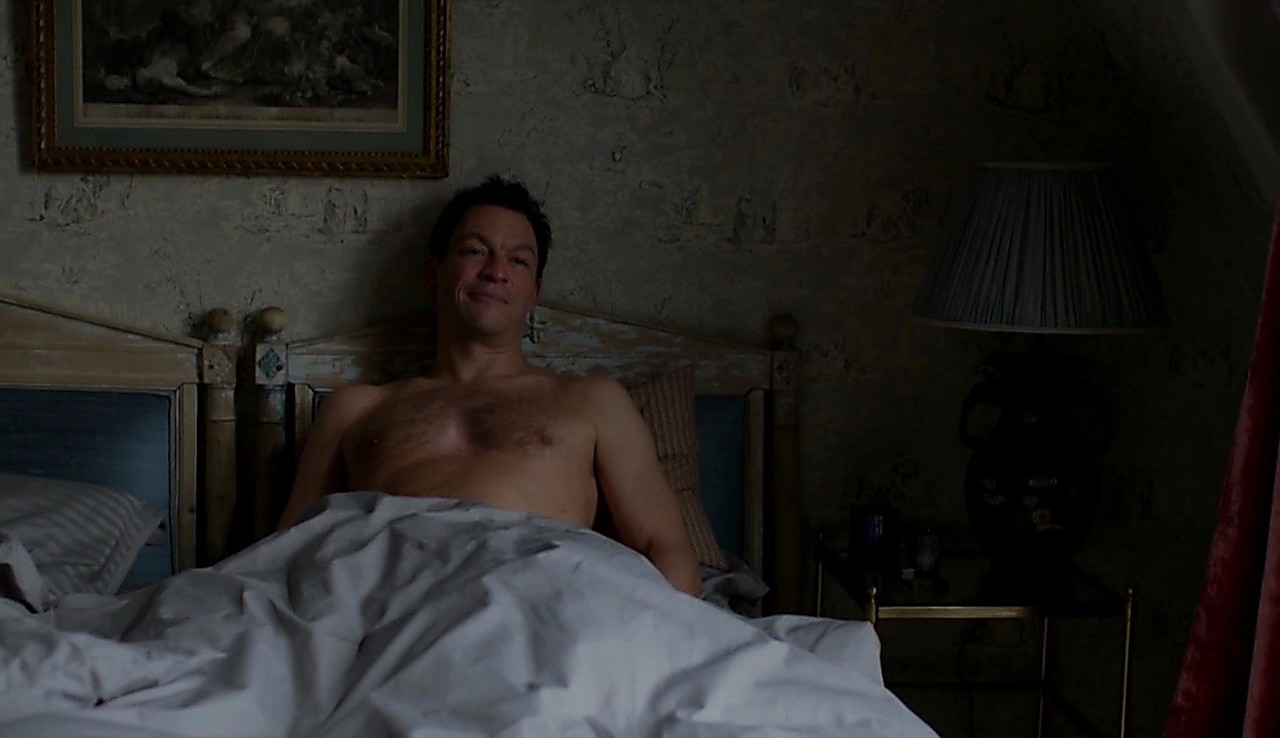 Dominic West sexy shirtless scene January 31, 2017, 1pm