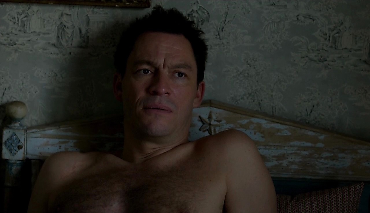 Dominic West sexy shirtless scene January 31, 2017, 1pm