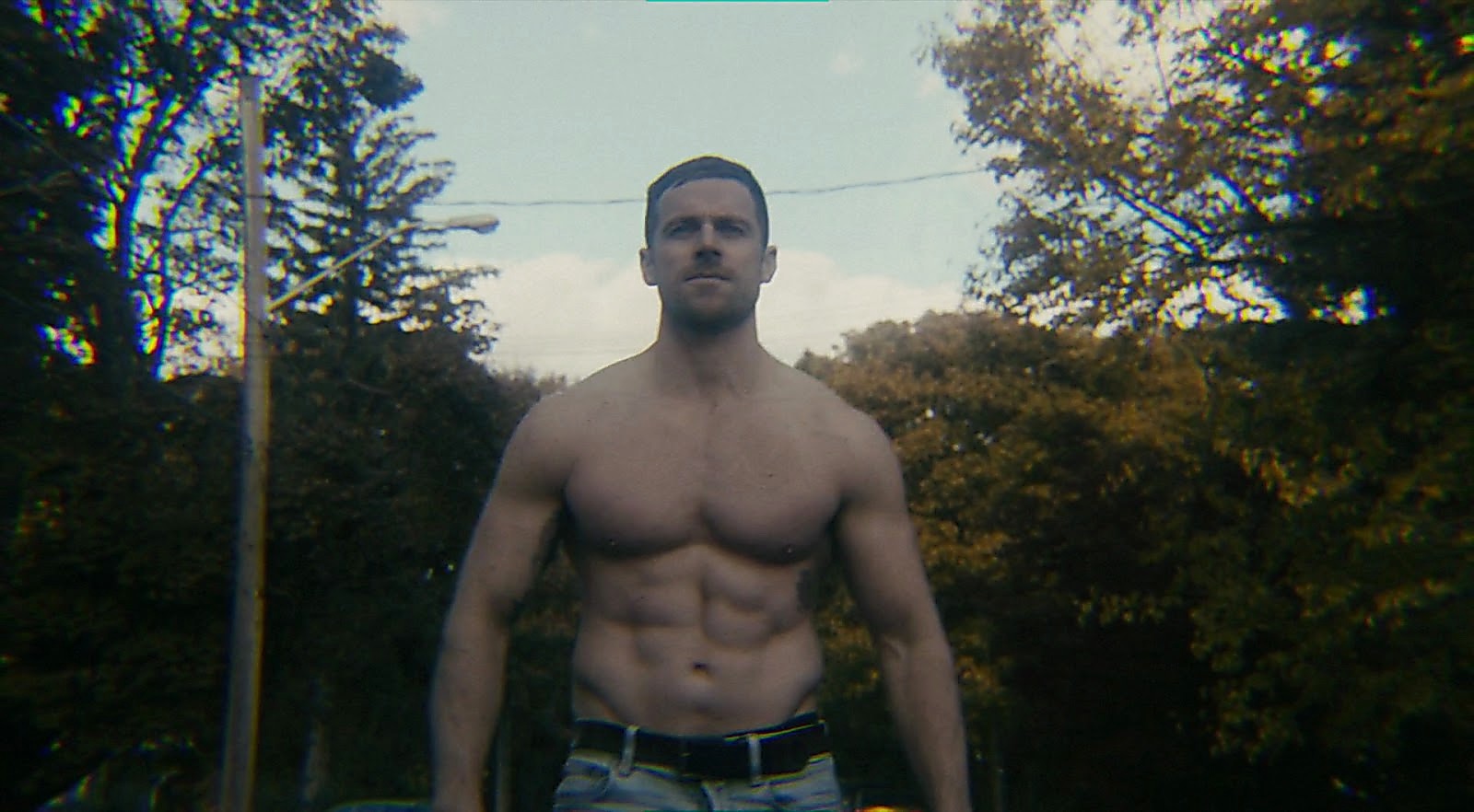 Dylan Bruce sexy shirtless scene July 5, 2017, 1pm