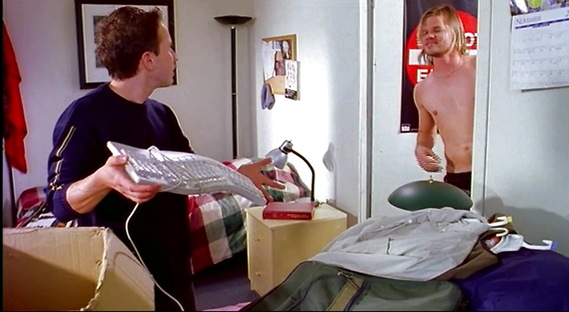 Evan Jones sexy shirtless scene April 28, 2025, 10am