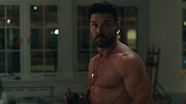Frank Grillo sexy shirtless scene September 5, 2021, 3am