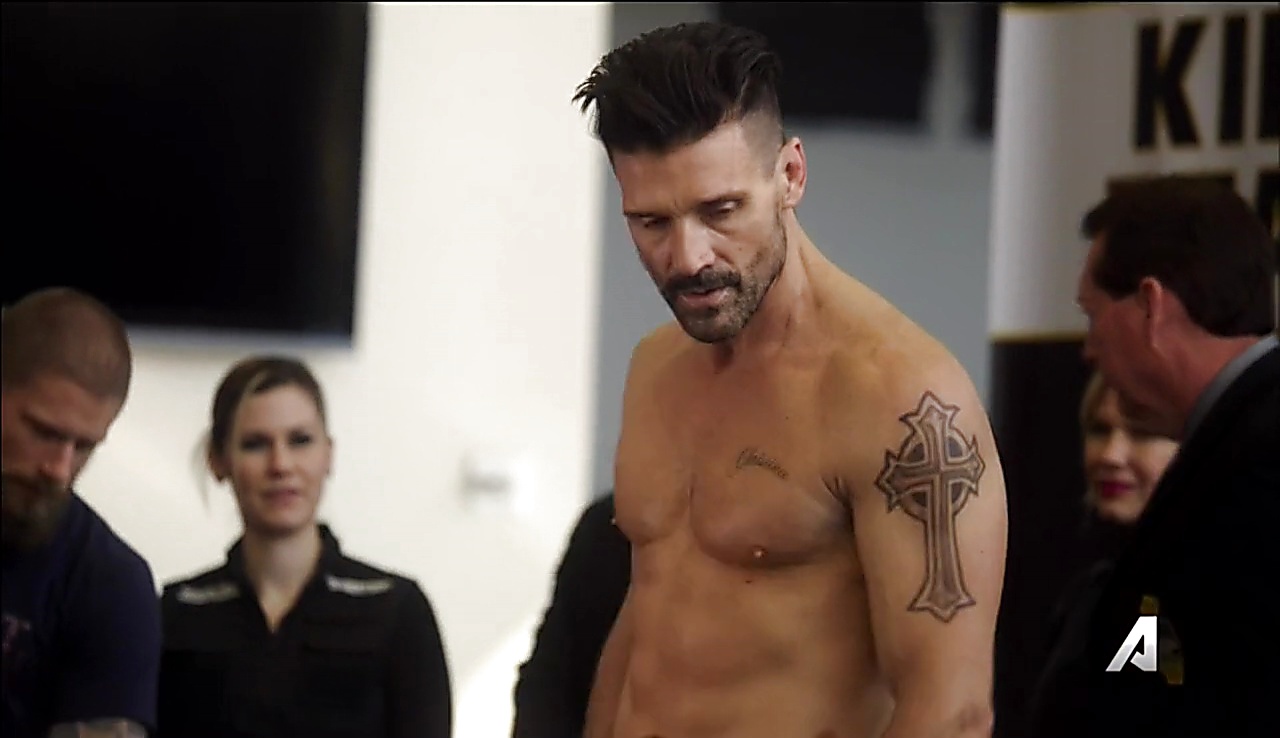 Frank Grillo sexy shirtless scene August 3, 2017, 9am