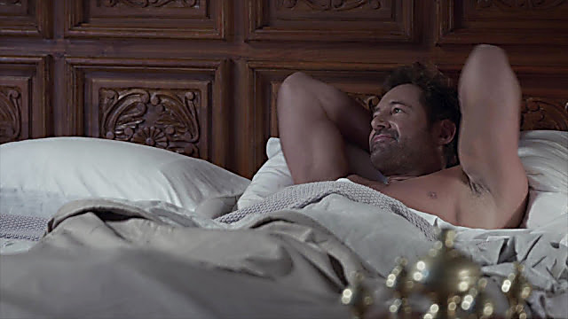 Gabriel Soto sexy shirtless scene February 9, 2021, 1pm