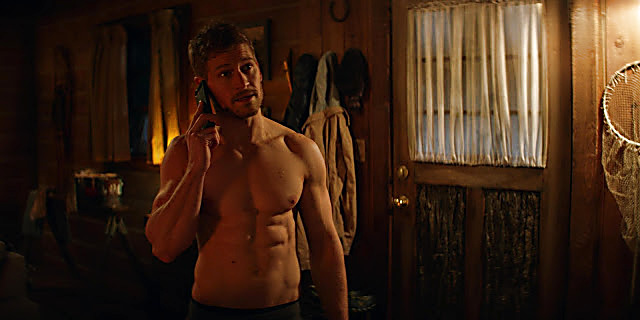 Gavin Stenhouse sexy shirtless scene June 9, 2021, 3am