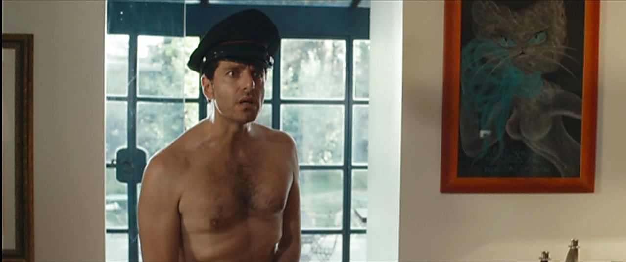 Giampaolo Morelli sexy shirtless scene January 6, 2020, 11am