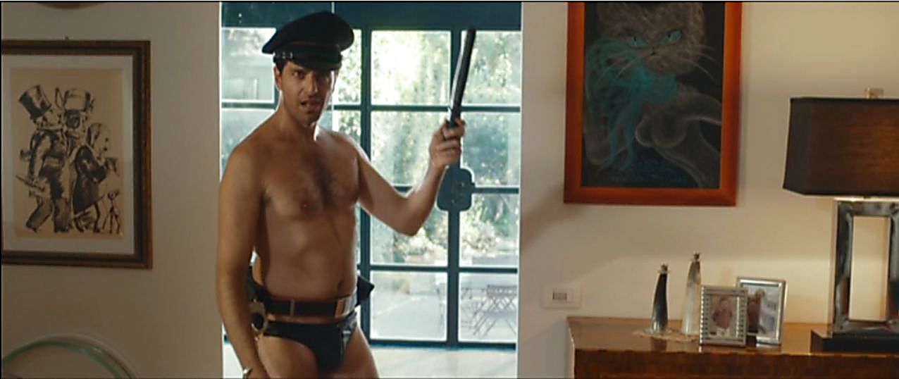 Giampaolo Morelli sexy shirtless scene January 6, 2020, 11am