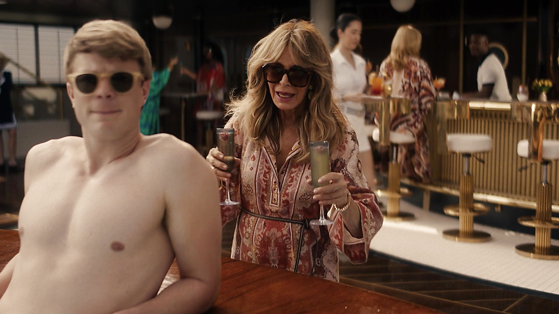 Graham Rogers sexy shirtless scene March 28, 2025, 4pm