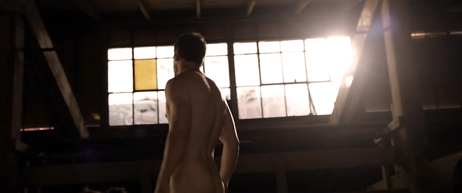 Grant Harvey sexy shirtless scene June 23, 2018, 1pm