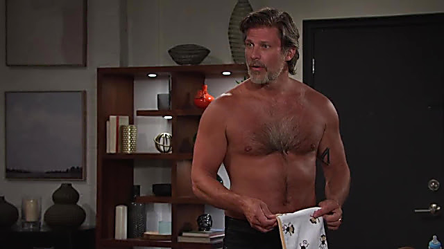 Greg Vaughan sexy shirtless scene February 4, 2024, 8am