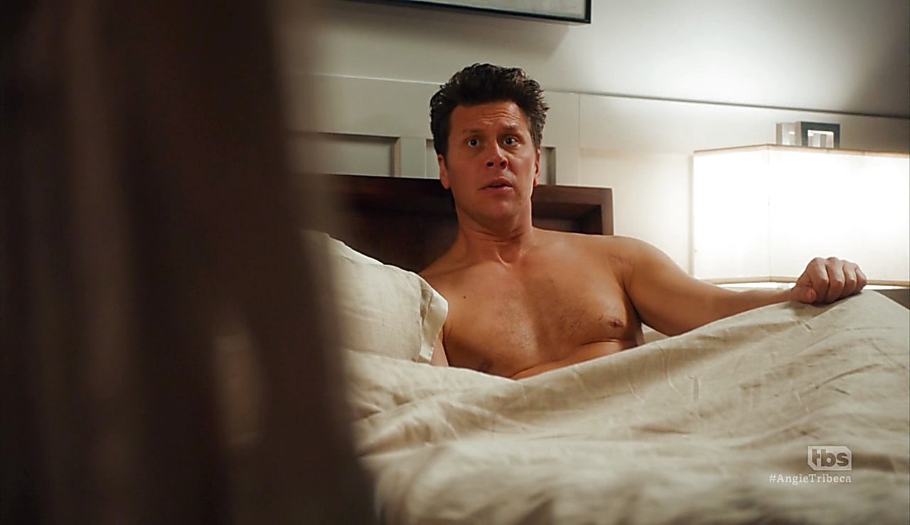 Hayes Macarthur sexy shirtless scene May 2, 2017, 1pm